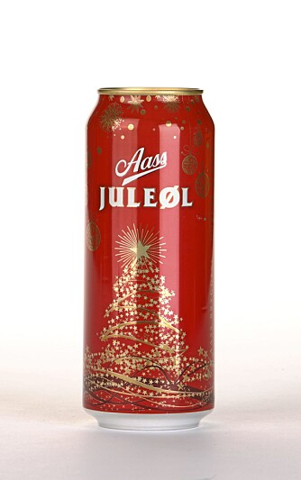 LITE JUL: Aass Juleøl minner ikke mye om jul.