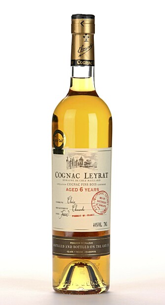 ELEGANT: Leyrat Domaine de Chez Maillard Aged 6 Years er en fruktig, elegant og middels fyldig cognac.