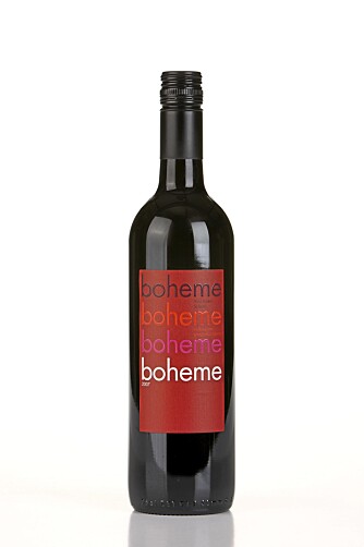 LITE FYLDIG RØDVIN: Boheme 2007 er lite fyldig og enkel i stilen. LITE FYLDIG RØDVIN: Boheme 2007 er lite fyldig og enkel i stilen.