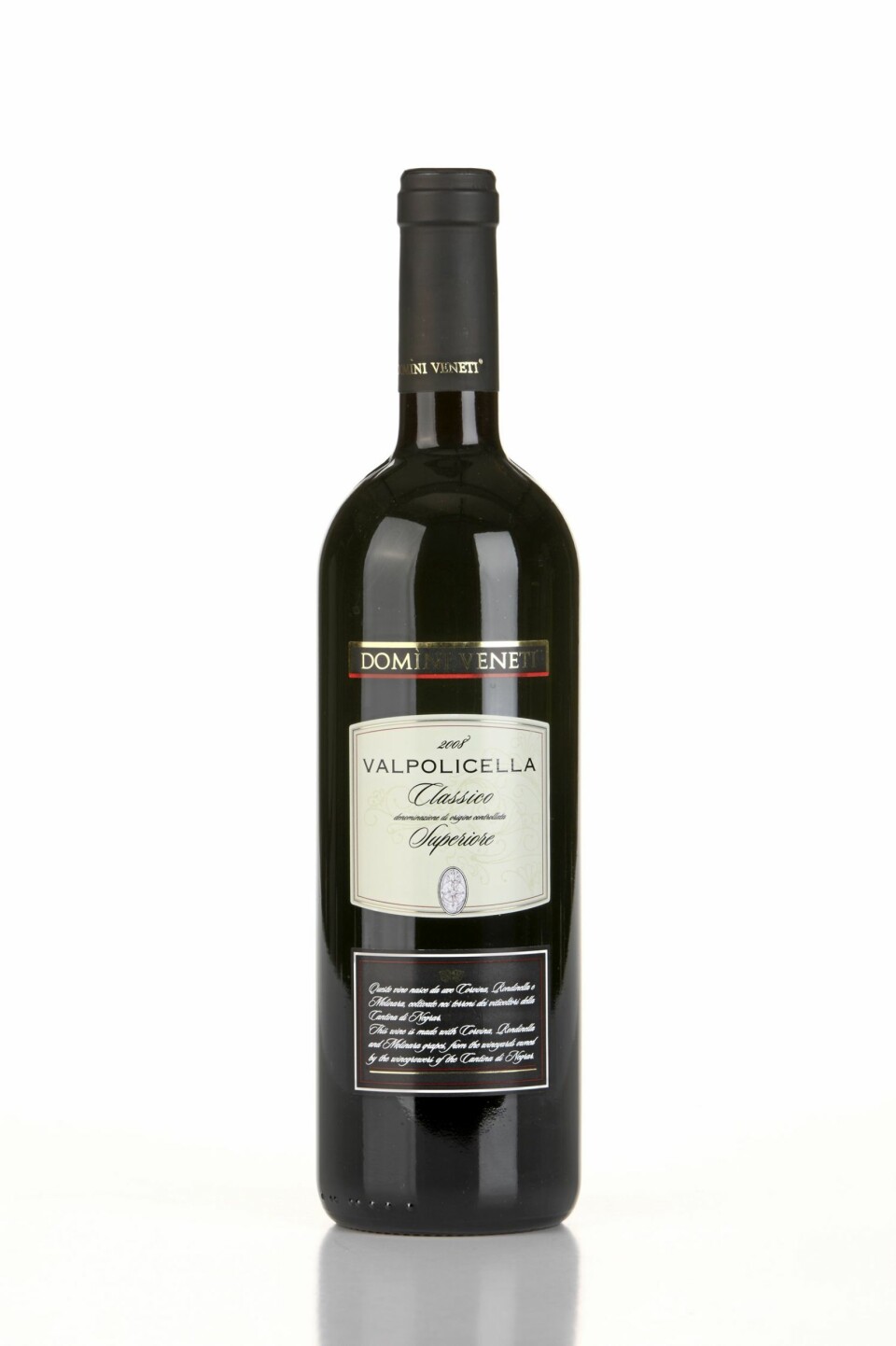 BLØTE TANNINER: Domìni Veneti Valpolicella Classico Superiore 2008.