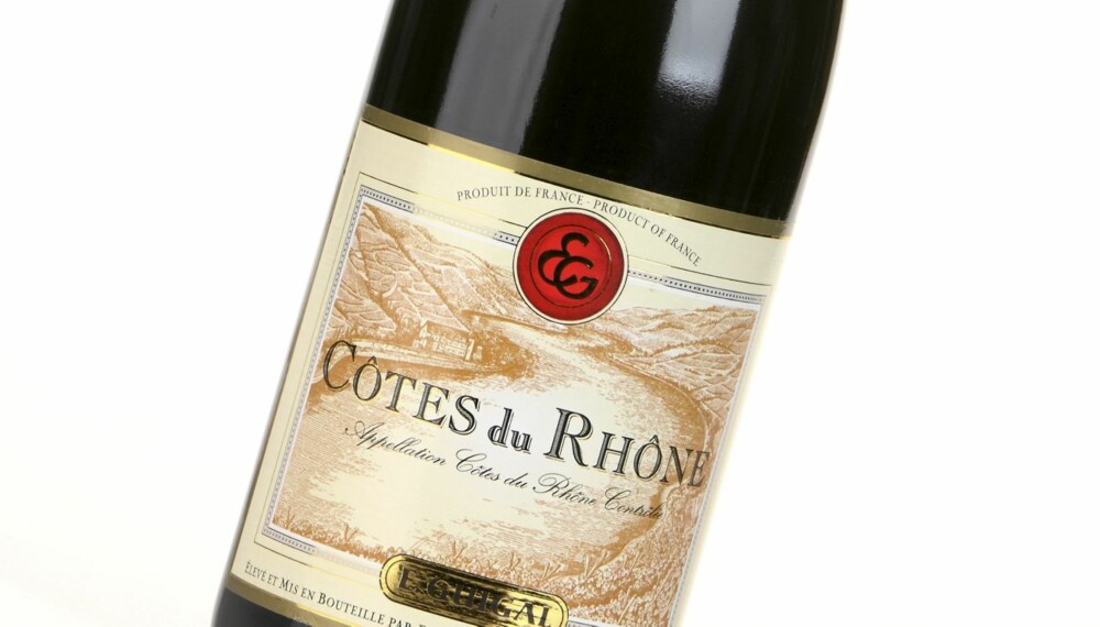 GOD FYLDE: Guigal Côtes du Rhône 2005 er en rødvin med god fylde og animalsk preg.