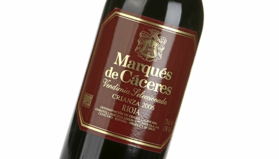 BEST: Marqués de Cáceres Vendimia Seleccionada 2006 er den beste av de spanske rødvinene i denne testen.