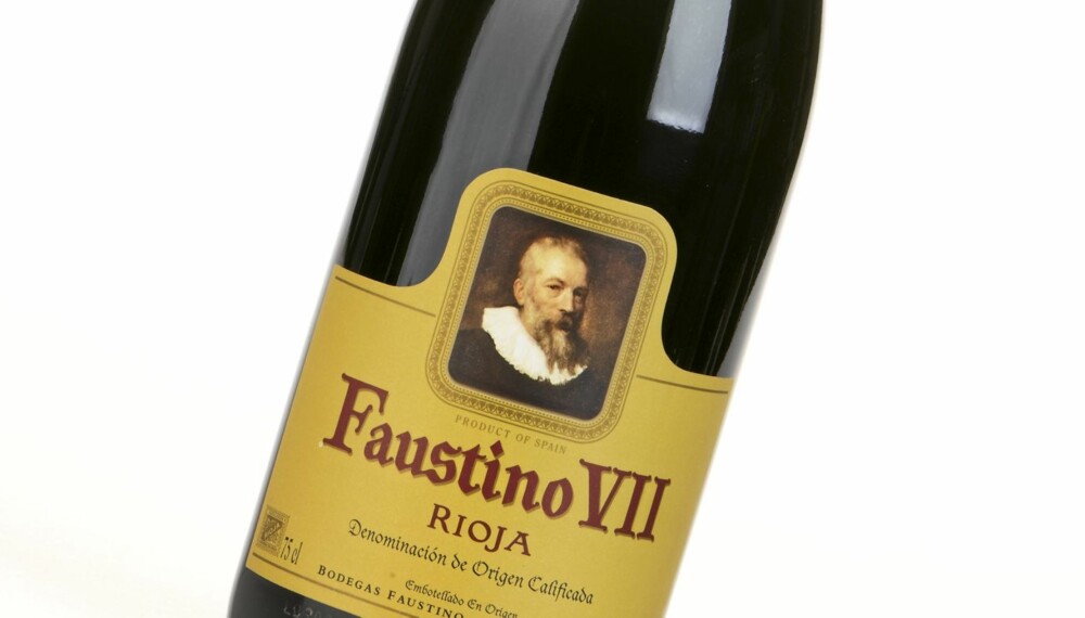 GOD FYLDE: Faustino VII 2007 er en rødvin med markerte tanniner og god fylde.
