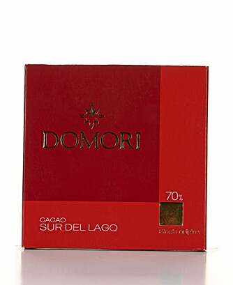MIDDELS SØDME: Sjokoladen fra Domori har middels sødme og smaker litt kvalmende. MIDDELS SØDME: Sjokoladen fra Domori har middels sødme og smaker litt kvalmende.