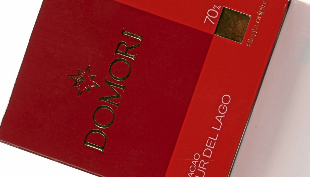 INTETSIGENDE: Domori cacao sur del lago 70 prosent er en sjokolade med noe intetsigende smak. INTETSIGENDE: Domori cacao sur del lago 70 prosent er en sjokolade med noe intetsigende smak.