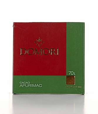 SYRLIG: Sjokoladen fra Domori er syrlig på smak med middels bitterhet.