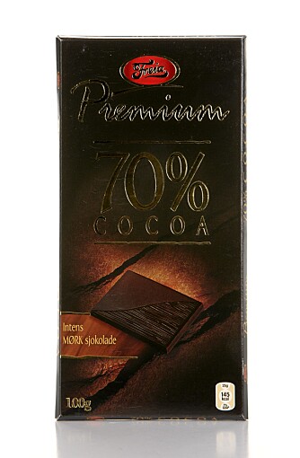 SMELTER: Sjokoladen fra Freia smelter fint på tungen, men den har noe tørr konsistens.