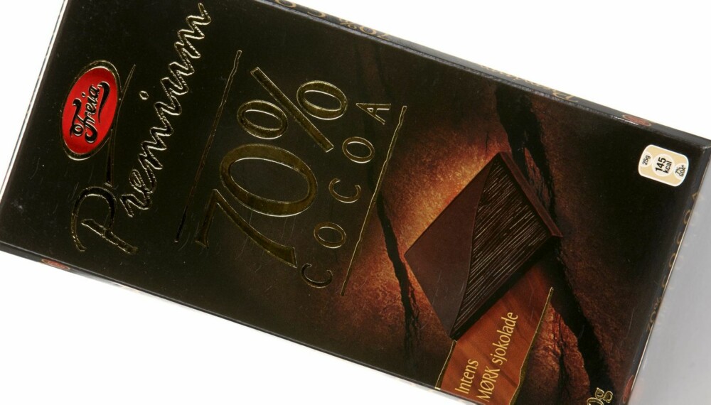 GREI FRUKTIGHET: Freia Premium 70 prosent er en sjokolade med grei fruktighet og sødme.