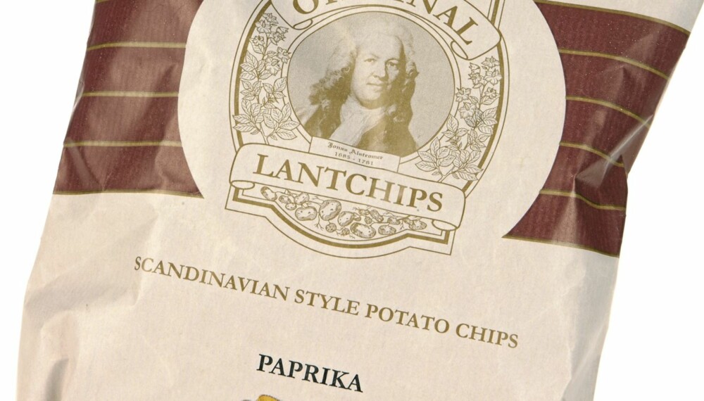 SKUFFER: Original Latnchips paprika er en chips som skuffer.