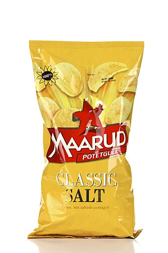 MINNER OM FIRST PRICE: Chipsen fra Maarud minner veldig om First Price sin chips.