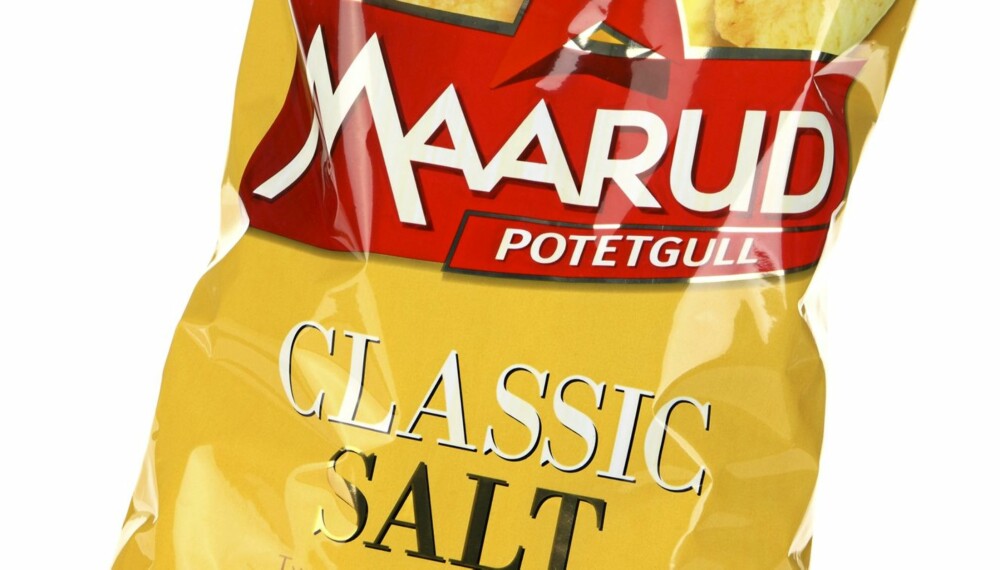 SLAPP: Maarud Classic Salt er en chips som er slapp i konsistensen og ikke særlig god på smak.