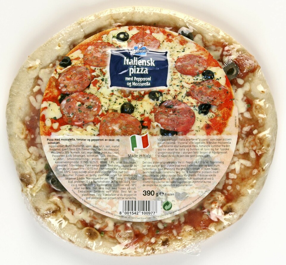 PIZZA: Klikk.no har testet 46 forskjellige frossenpizzaer.
