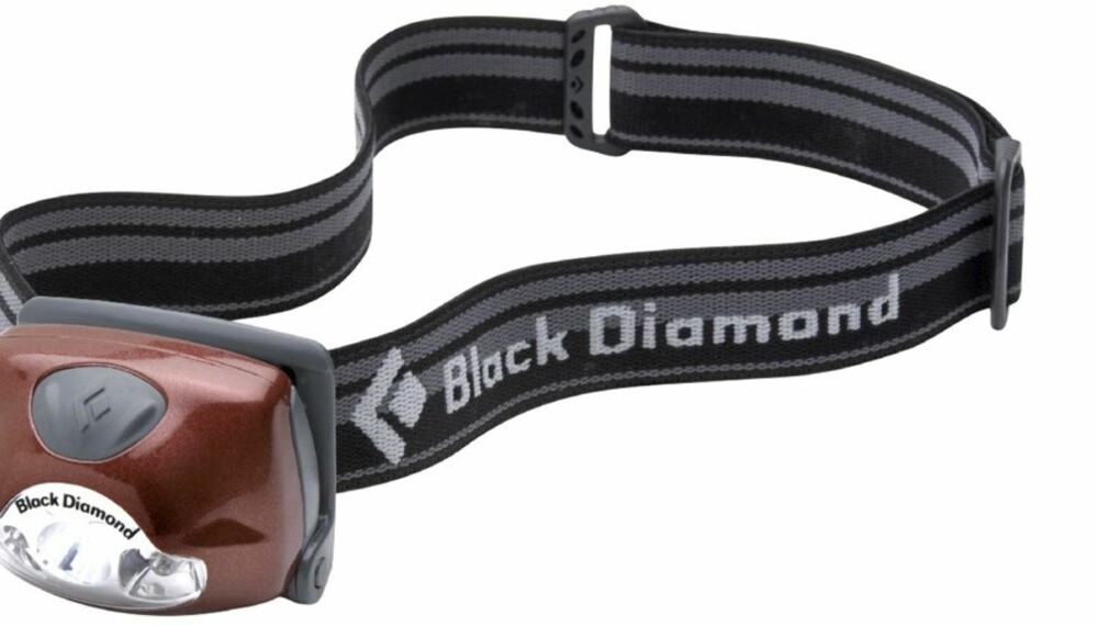 BRA OG BILLIG: Black Diamond Cosmo kommer godt ut blant de billigste hodelyktene.