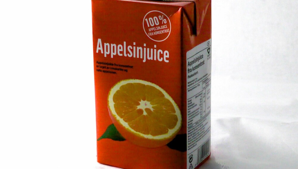 TEST: Appelsinjuice