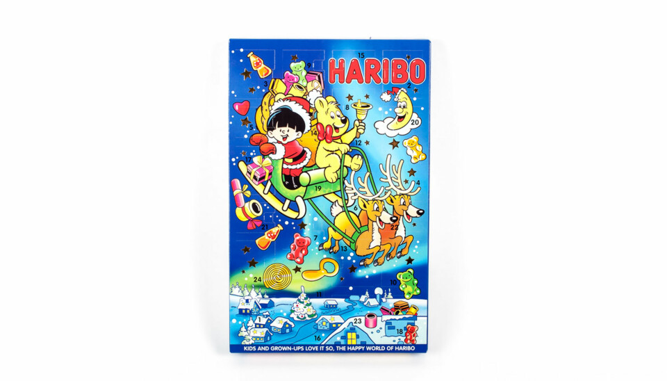 TEST AV JULEKALENDERE: Haribo Adventskalender