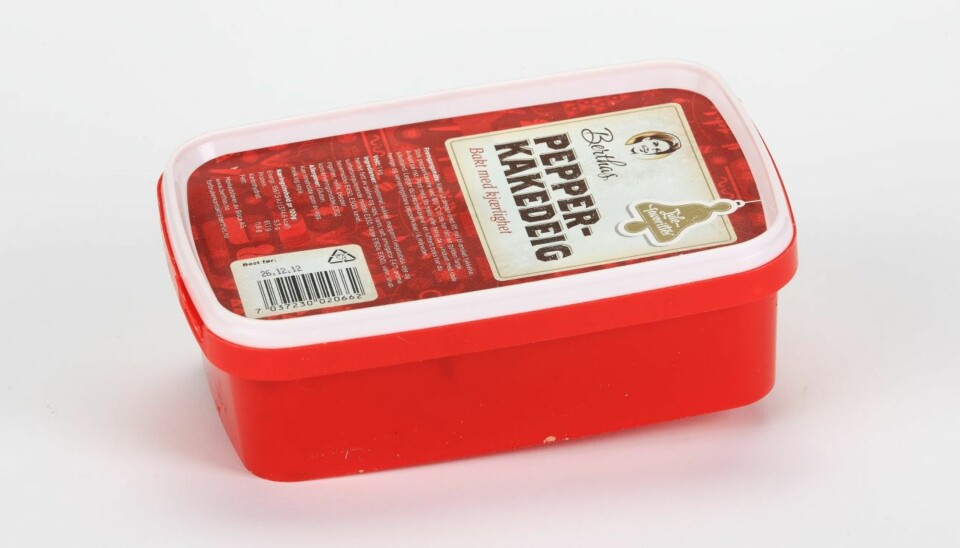TEST AV PEPPERKAKEDEIG: Berthas
