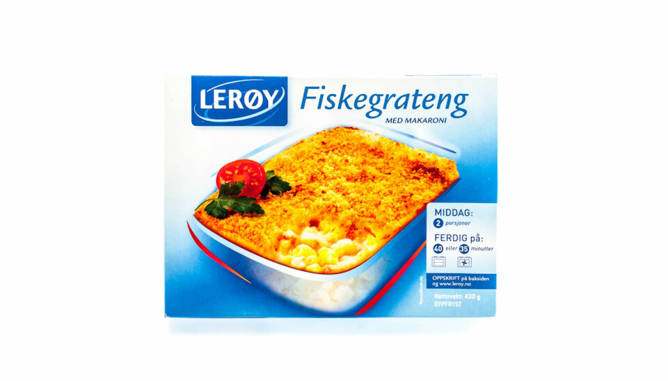 TEST AV FISKEGRATENG: Lerøy fiskegrateng med makaroni