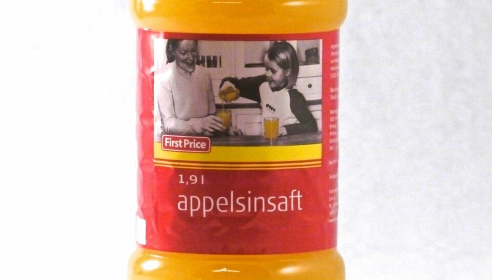 Appelsinsaft First Price