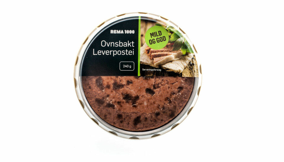 TEST AV LEVERPOSTEI: Rema 1000 ovnsbakt leverpostei