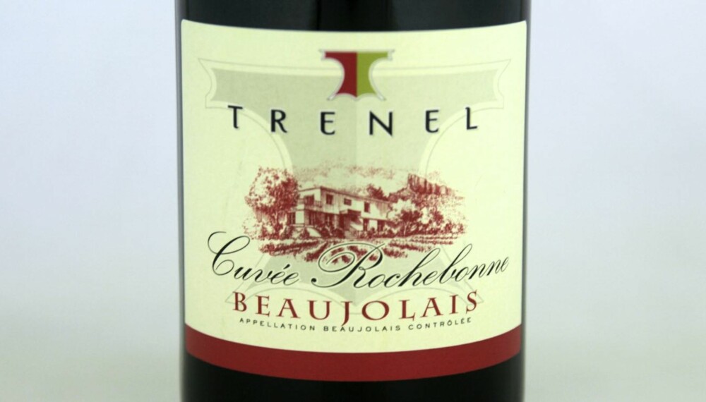 FRUKTIG: Trenel Beaujolais Cuvée Rochebonne 2013.