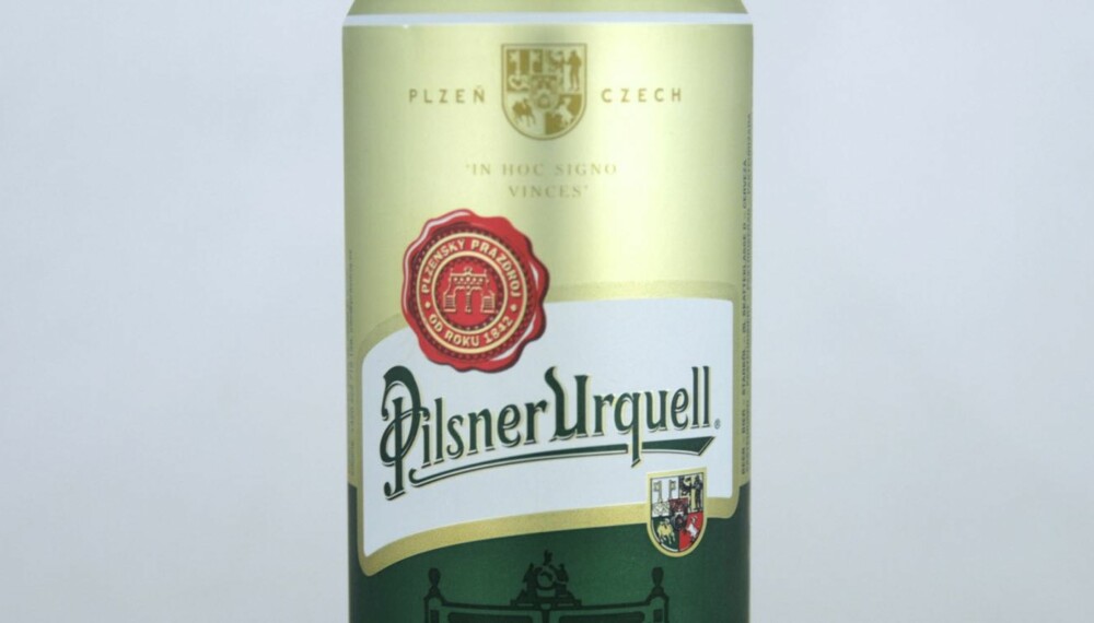 VELDIG BRA MATCH: Pilsner Urquell.