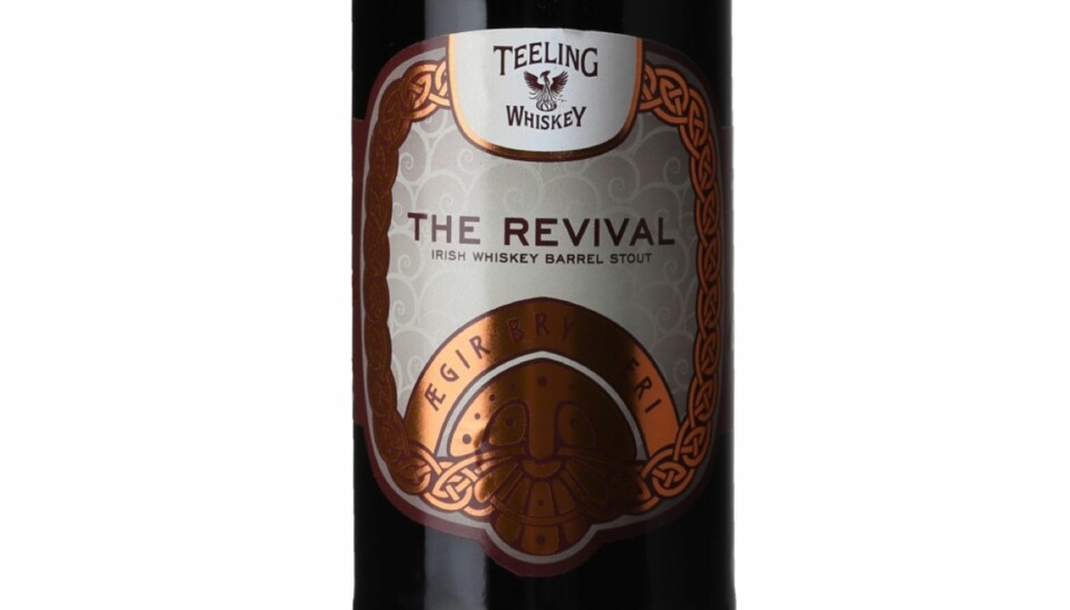 GODT ØL: Ægir Teeling Irish Whiskey Barrel Stout.