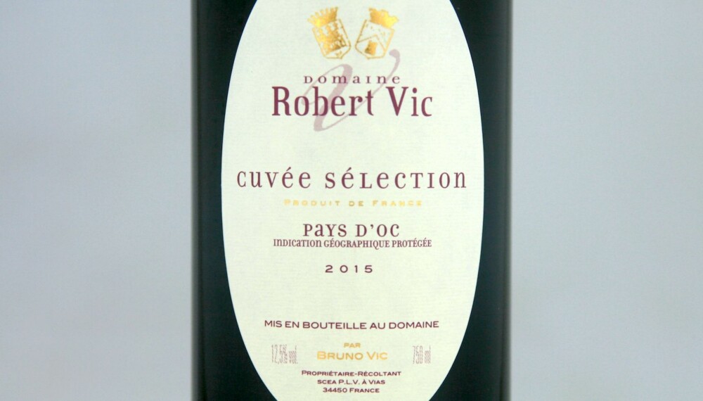 GODT KJØP: Robert Vic Cuvée Sélection 2015.