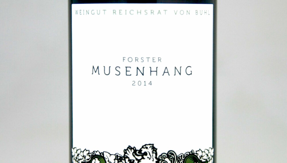 TIL FÅRIKÅL: Von Buhl Forster Musenhang Riesling Trocken 2014.