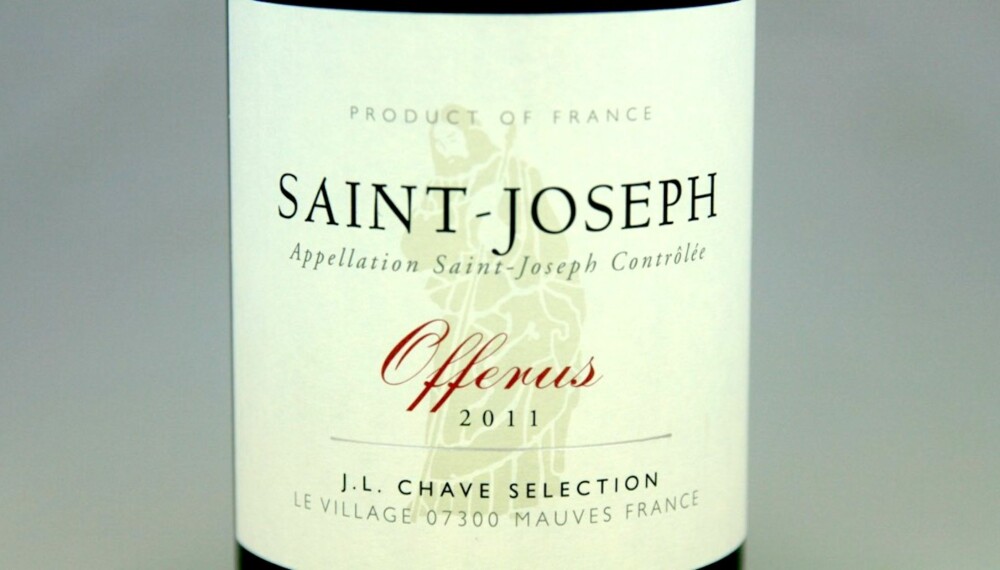 VILTVIN: Chave Saint-Joseph Offerus 2011. VILTVIN: Chave Saint-Joseph Offerus 2011.