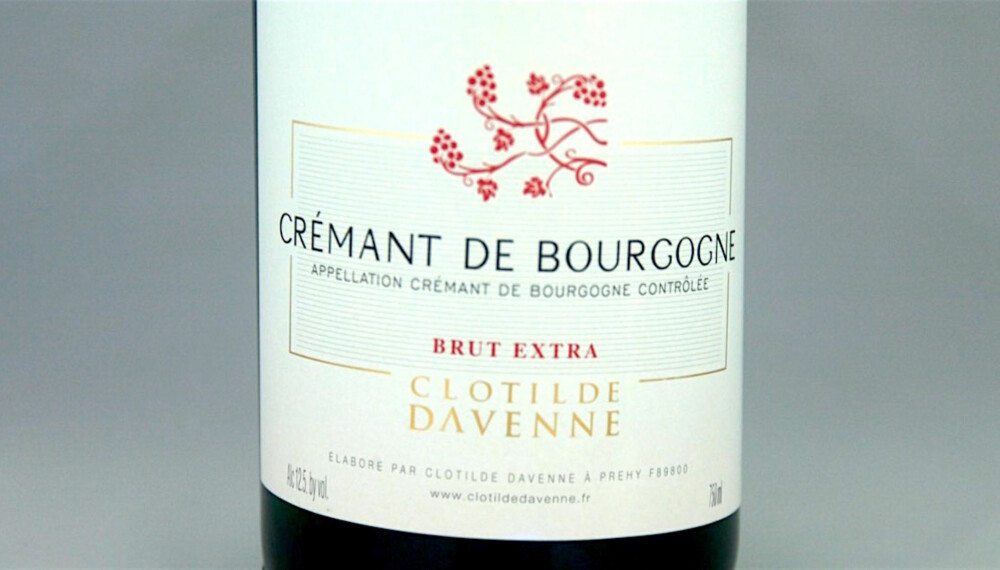 MUSSERENDE TIL LUTEFISK: Davenne Crémant de Bourgogne Extra Brut.