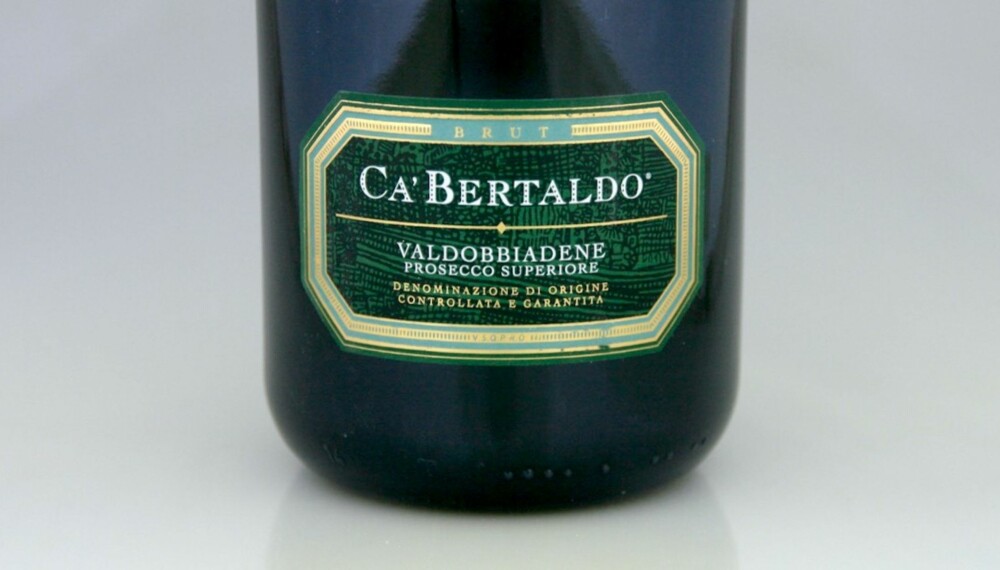 GODE BOBLER: Ca'Bertaldo Prosecco di Valdobbiadene Superiore Brut.