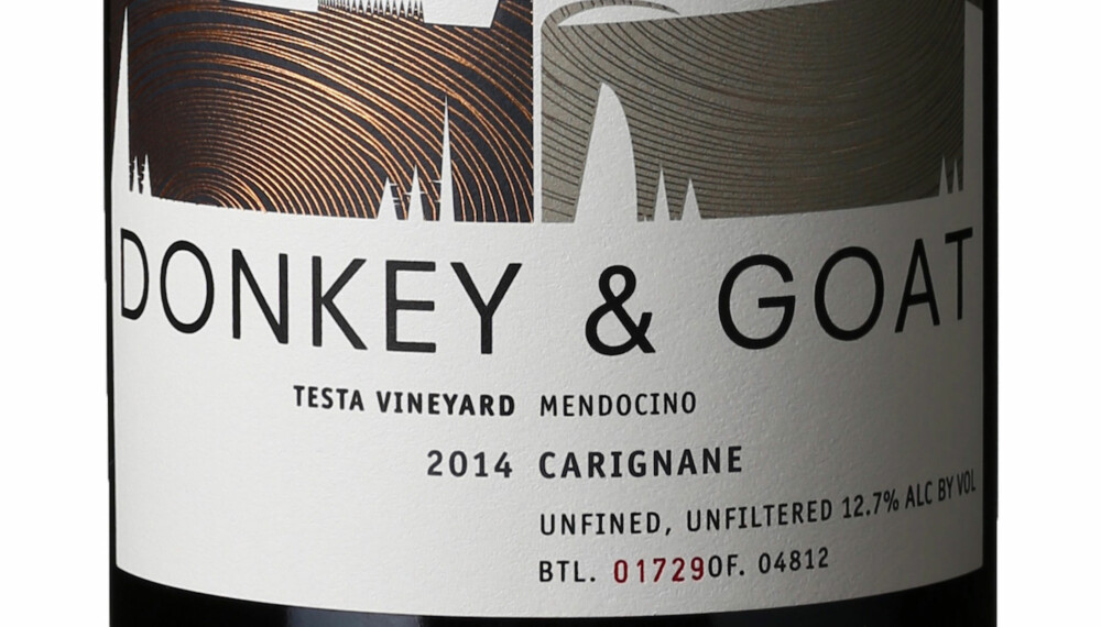 GODT KJØP: Donkey & Goat Carignane 2014.