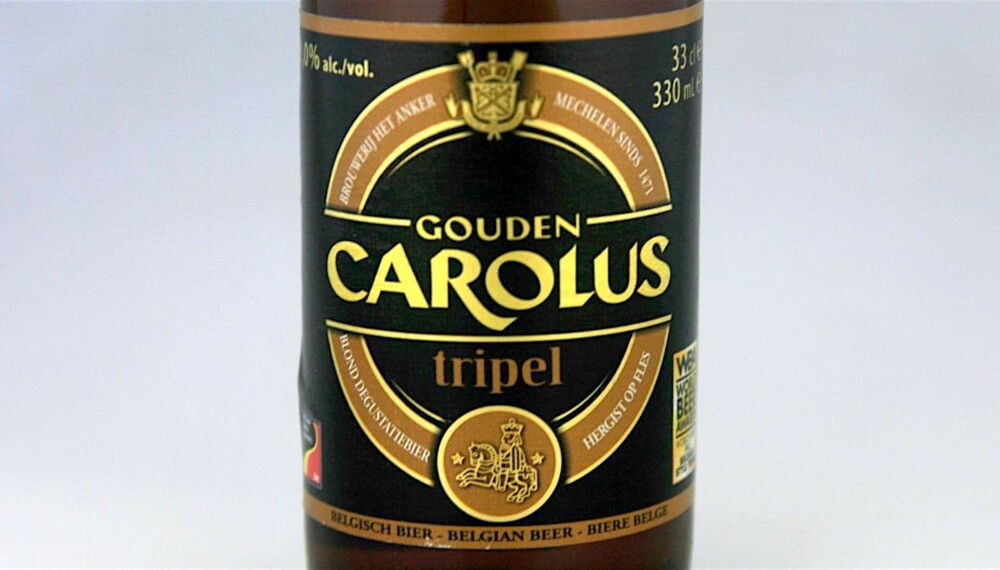 TOPP ØL: Gouden Carolus Tripel.