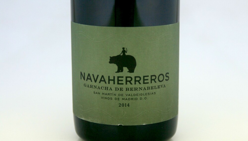 GOD VIN: Bernabeleva Navaherreros Tinto 2014. GOD VIN: Bernabeleva Navaherreros Tinto 2014.
