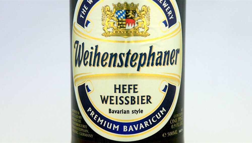 SOMMERØL: Weihenstephaner Hefeweissbier. SOMMERØL: Weihenstephaner Hefeweissbier.