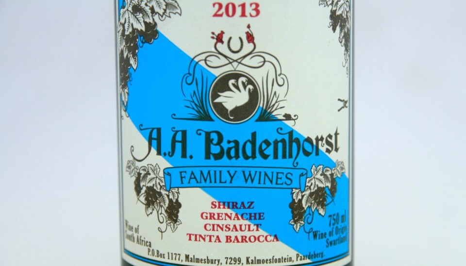 GOD GRILLVIN: Badenhorst Shiraz Grenache Cinsault Tinta Barocca 2013.