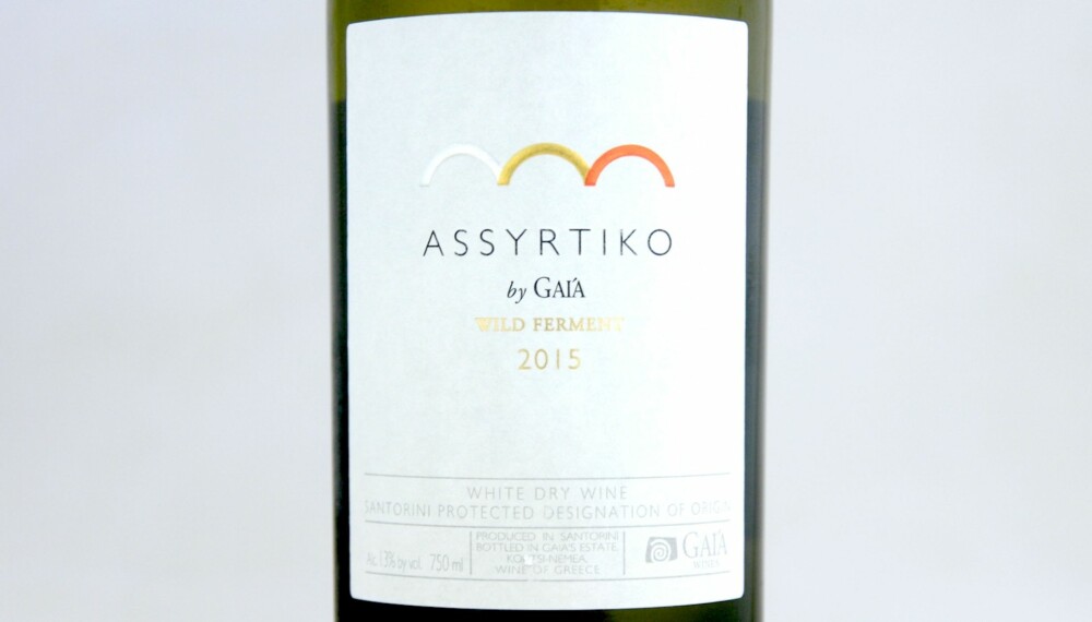 GODT KJØP: Assyrtiko by Gaia Wild Ferment 2015. GODT KJØP: Assyrtiko by Gaia Wild Ferment 2015.