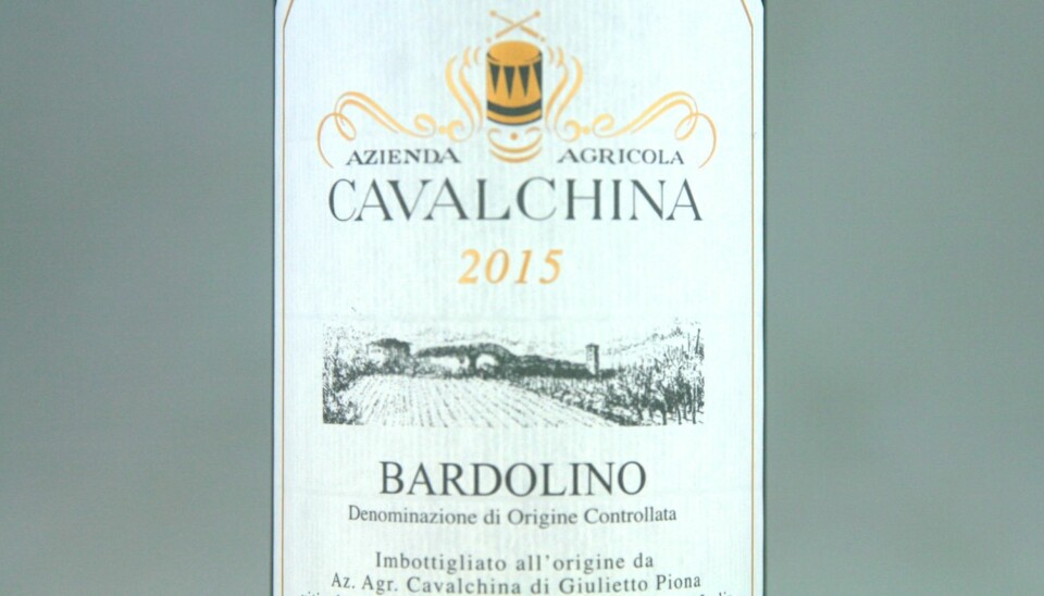 TIL LUTEFISK: Cavalchina Bardolino 2015.
