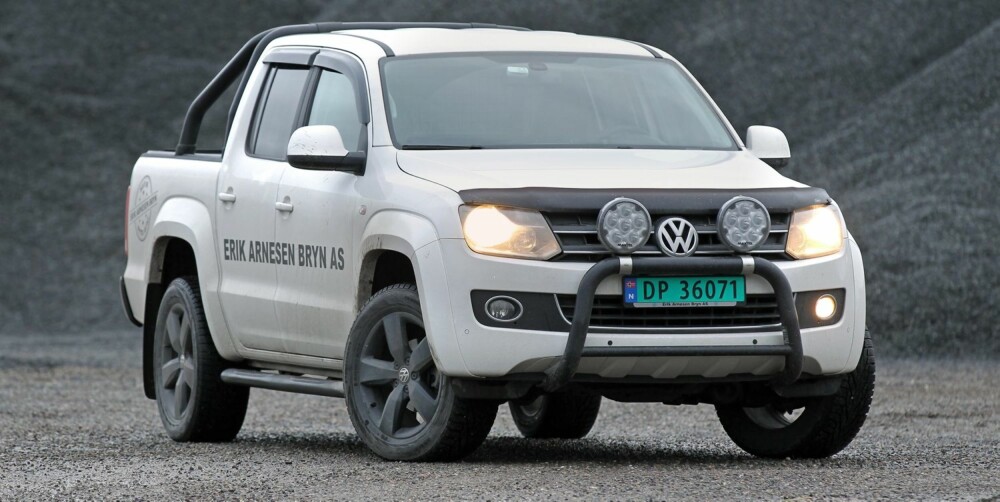 DYR: VW Amarok er mest moderne, men også dyrest. DYR: VW Amarok er mest moderne, men også dyrest.