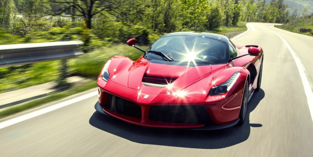 ÜBER-BIL: Den mest ekstreme ytelsen oppnådd av en serieprodusert Ferrari.