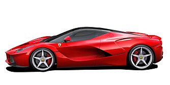 LA FERRARI: 0-100: 2,9 sek, toppfart: 350 km/t.