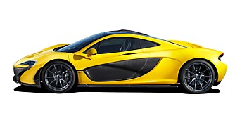 MCLAREN P1: 0-100: 2,8 sek, toppfart: 349 km/t.