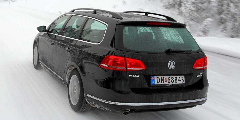 I MINSTE LAGET: Med 1,6-liters dieselmotor har ikke VW Passat mer krefter enn du trenger. I MINSTE LAGET: Med 1,6-liters dieselmotor har ikke VW Passat mer krefter enn du trenger.