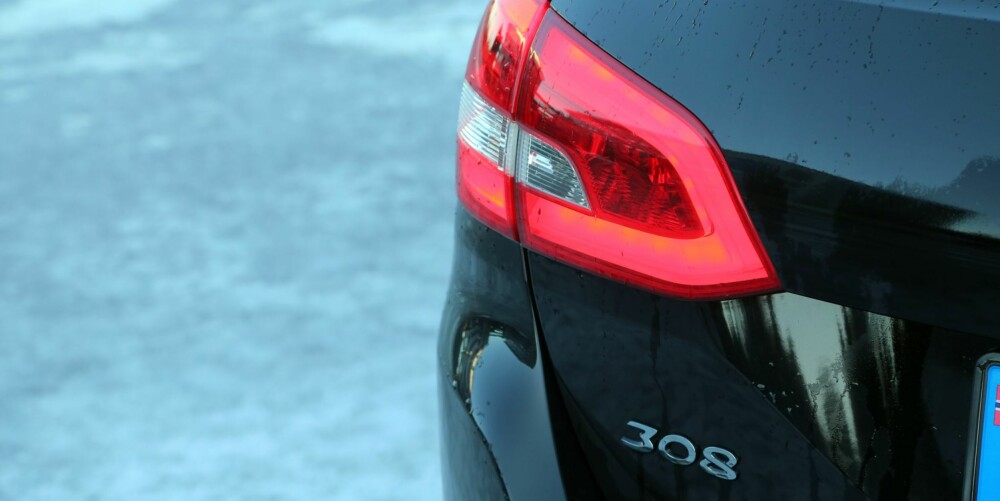 BRA TALL: 308 i SW-utgave er etter vår mening Peugeots beste bil per i dag. FOTO: Terje Bjørnsen