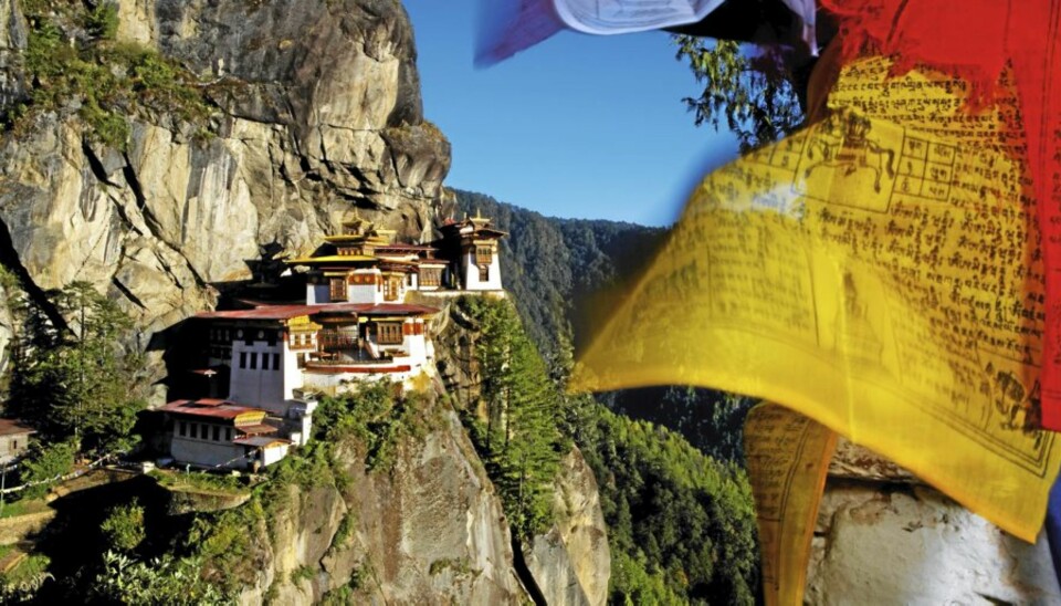 TIGERENS REDE: Takhshang betyr ''tigerens rede'', fordi Guru Rinpoche, som antatt skal være den andre Buddha. Visstnok fløy han hit på ryggen av en hunntiger i år 746.