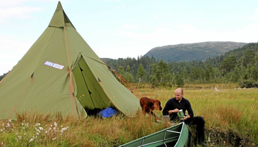 Test av lavvoer Test av lavvoer