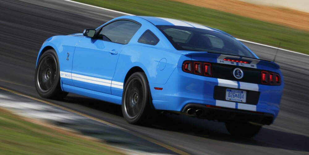 SYKT RASKT: Ford Mustang Shelby GT500. Foto: Ford SYKT RASKT: Ford Mustang Shelby GT500. Foto: Ford