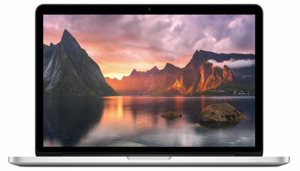 TOPPKARAKTER: God ytelse og en god skjerm bidrar til at vi vir Apple MacBook Pro med Retina 13-tommer vår toppkarakter.