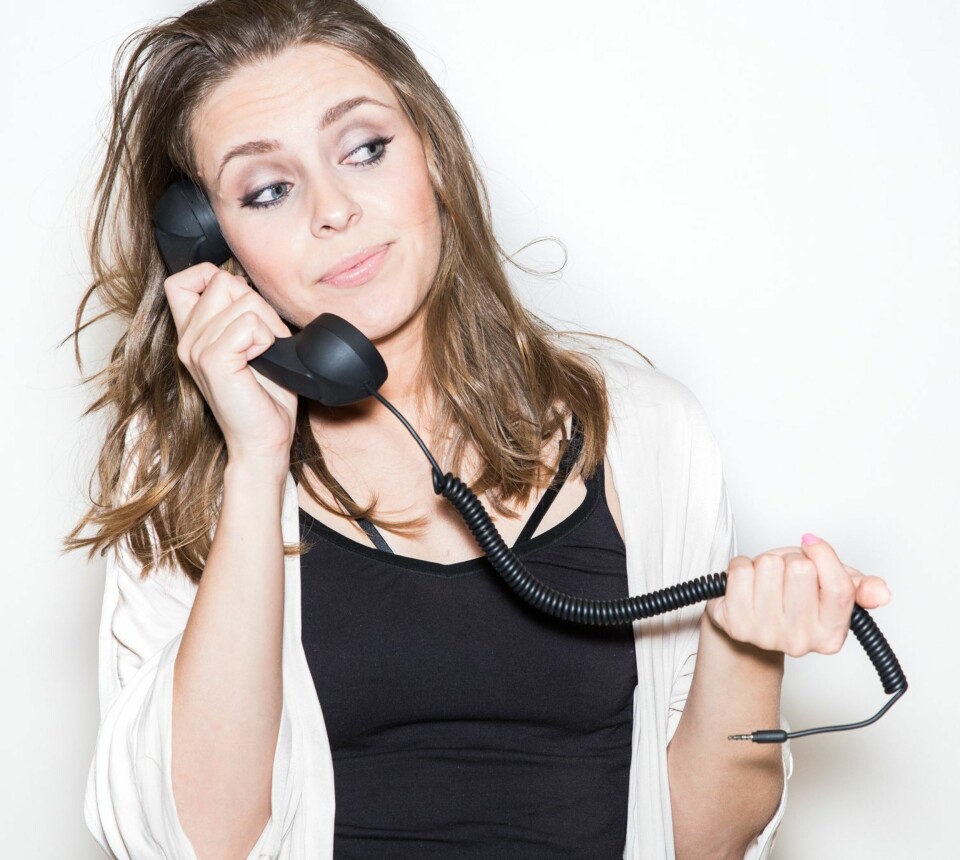 TINDER-SKEPTISK: Marte var skeptisk til konseptet, men fikk kjapt treff da hun logget seg inn på sjekkeappen Tinder.