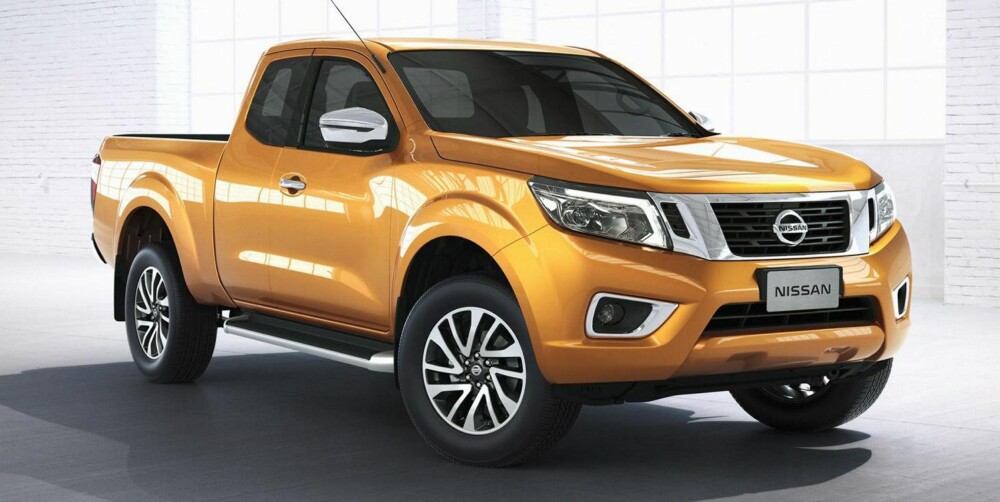 NY: Nissan Navara kan som før fås som singlecab eller doublecab. FOTO: Nissan NY: Nissan Navara kan som før fås som singlecab eller doublecab. FOTO: Nissan
